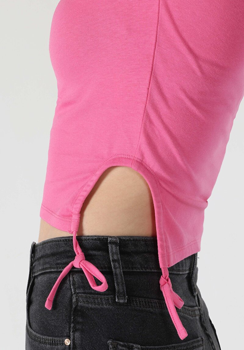 Показати інформацію про Футболка З Коротким Рукавом Жіноча Рожева  Cl1063336