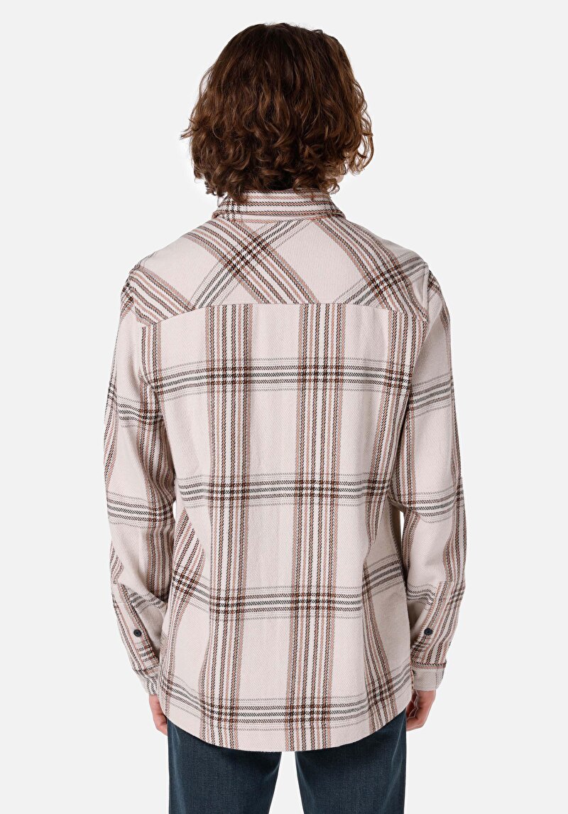 Зображення Сорочка З Довгим Рукавом Чоловіча Бежева  Cl1066796