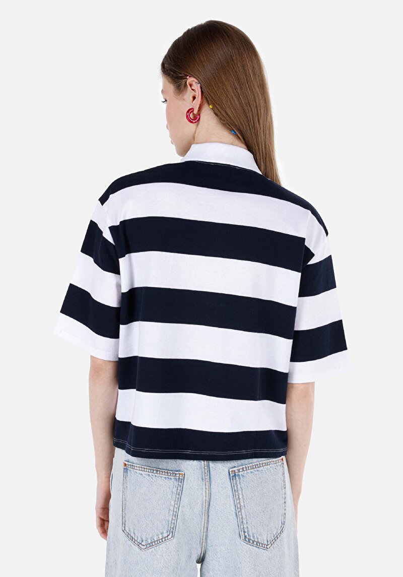 Показати інформацію про Футболка З Коротким Рукавом Жіноча Синя  Cl1069113