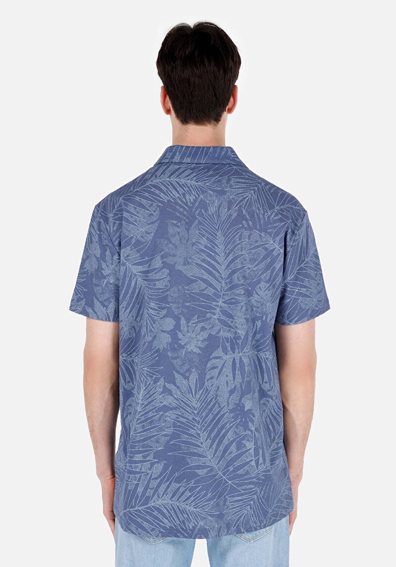 Показати інформацію про Поло З Коротким Рукавом Чоловіче Блакитне  Cl1066933