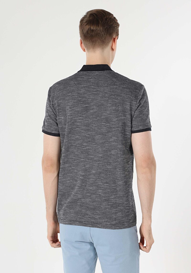 Показати інформацію про Поло З Коротким Рукавом Чоловіче Синє  Cl1063389