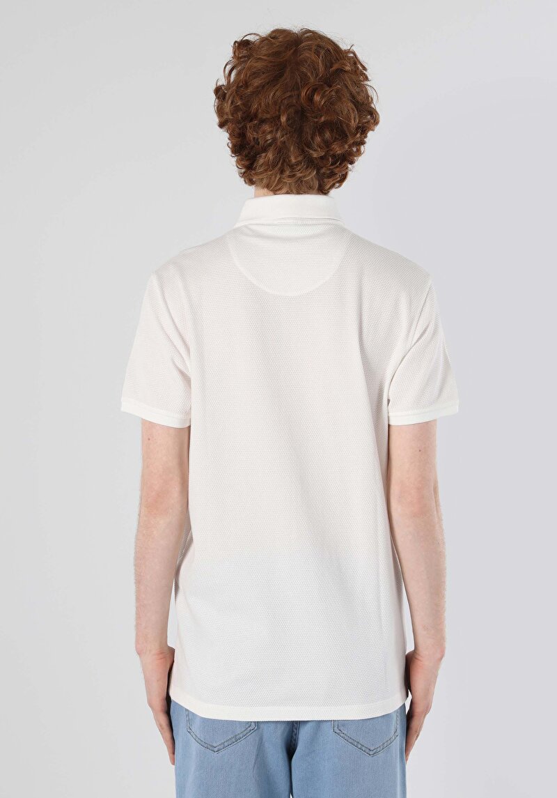 Показати інформацію про Поло З Коротким Рукавом Чоловіче Біле  Cl1063395