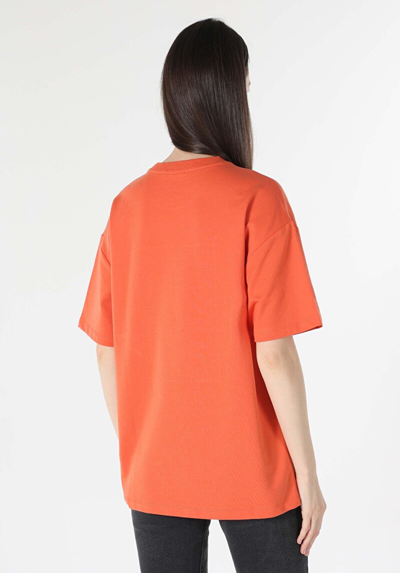 Показати інформацію про Футболка З Коротким Рукавом Жіноча Помаранчева  Cl1063409