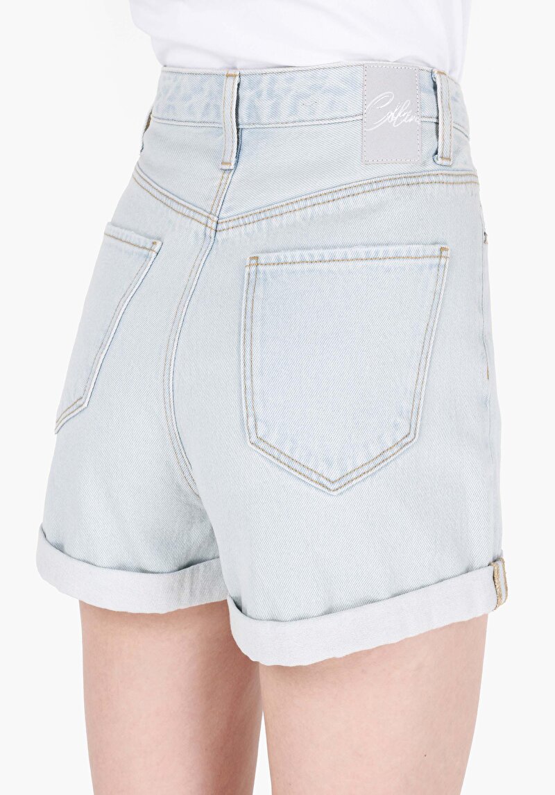 Показати інформацію про Шорти Жіночі Блакитні  Cl1069631