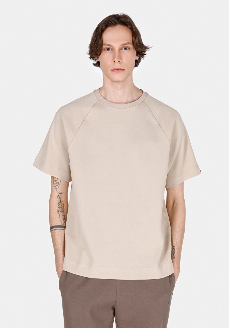 Зображення Футболка З Коротким Рукавом Чоловіча Коричнева  Cl1070042