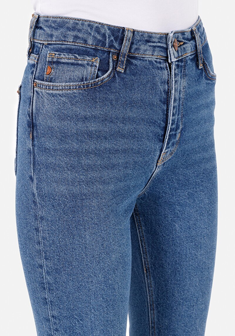 Показати інформацію про 792 Mila Джинси Жіночі Блакитні Класичного Крою Cl1071504