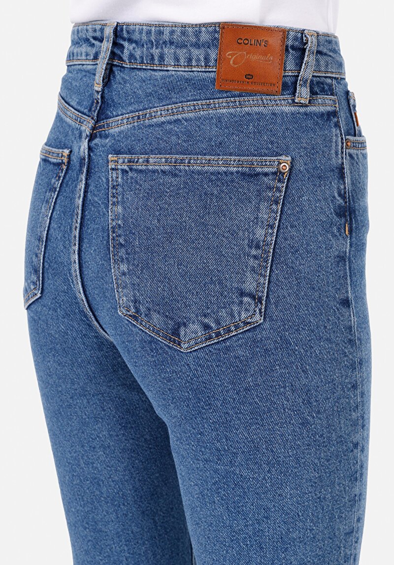 Показати інформацію про 792 Mila Джинси Жіночі Блакитні Класичного Крою Cl1071504