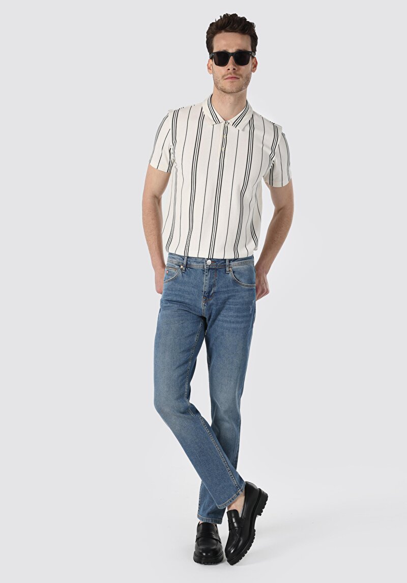 Зображення 044 Karl Джинси Чоловічі  Прямого Крою Cl1063681