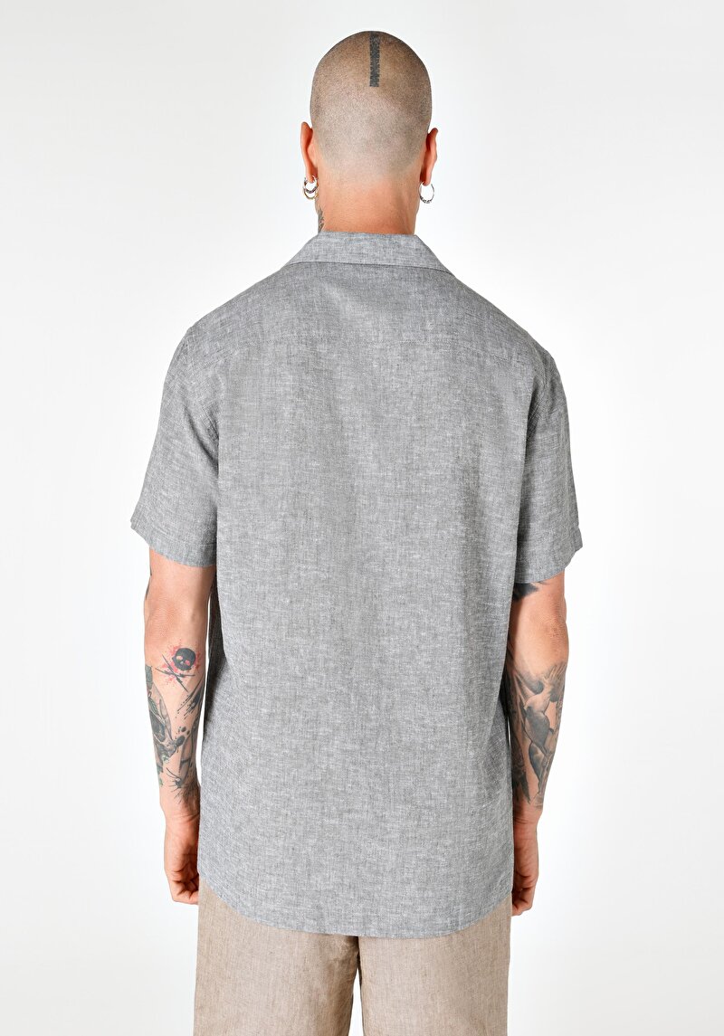 Зображення Сорочка З Коротким Рукавом Чоловіча Зелена Cl1063689