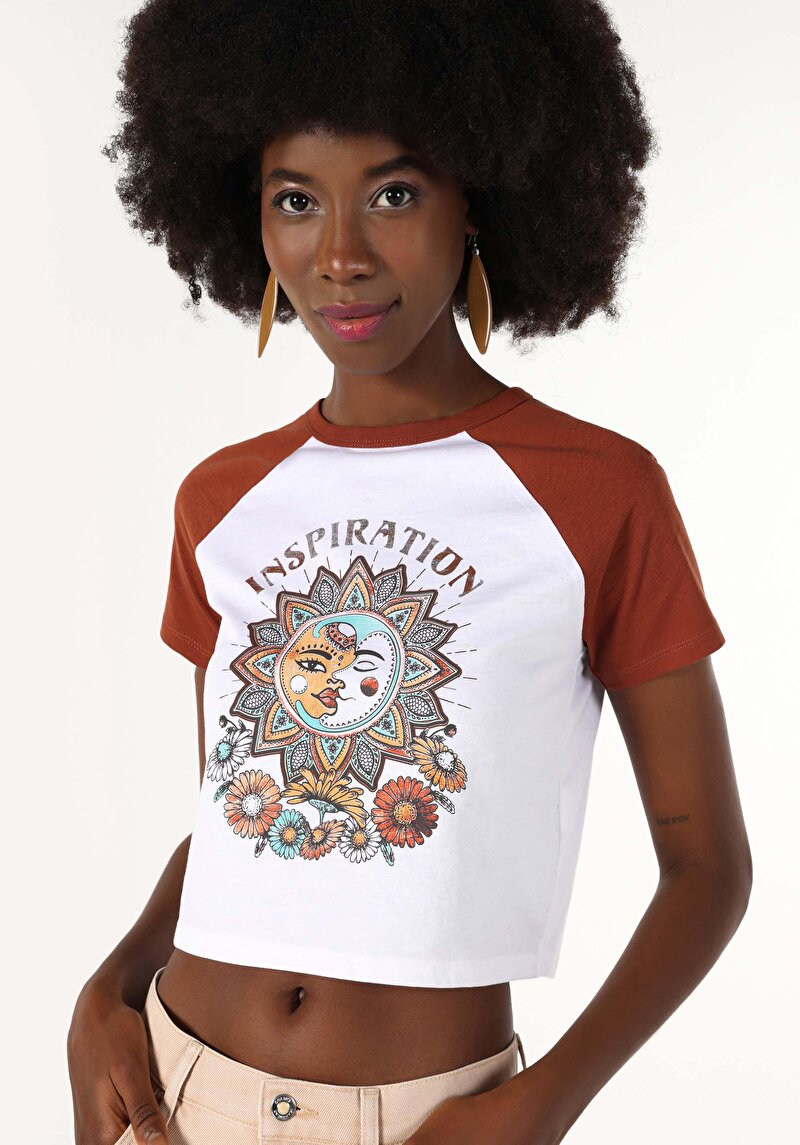 Зображення Футболка З Коротким Рукавом Жіноча Біла  Cl1063819