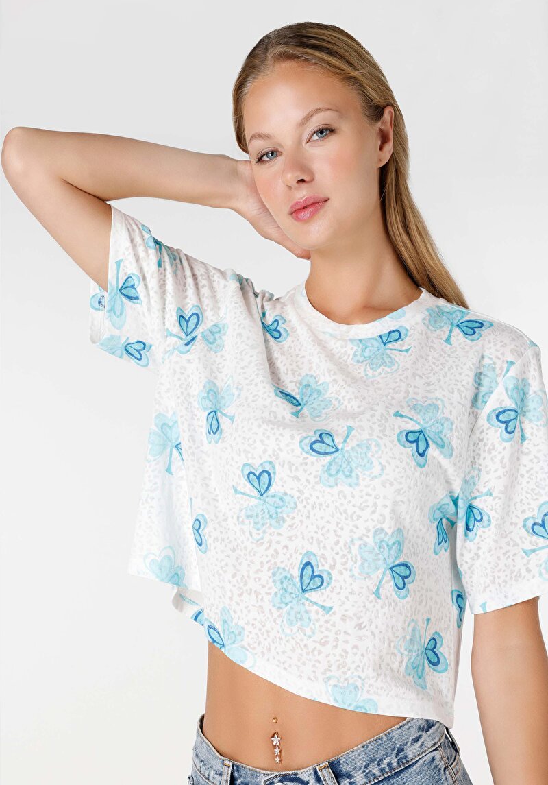 Зображення Футболка З Коротким Рукавом Жіноча Біла  Cl1063996