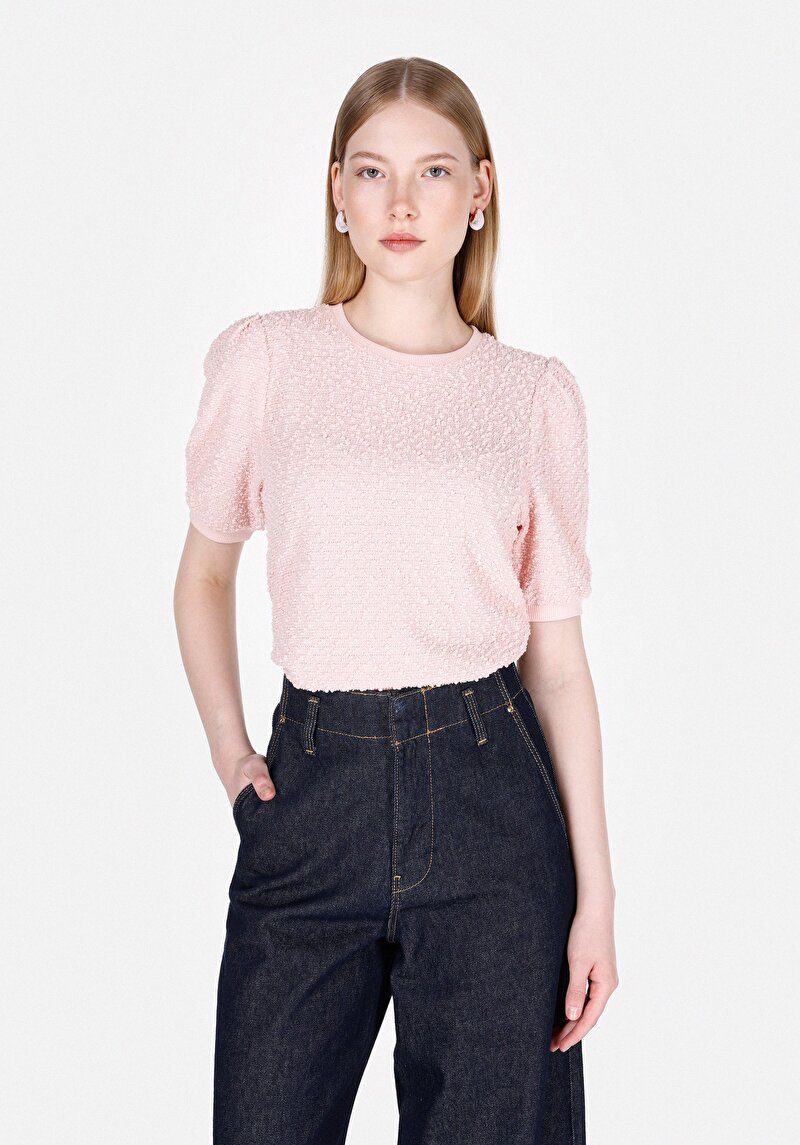 Зображення Футболка З Коротким Рукавом Жіноча Рожева  Cl1073202