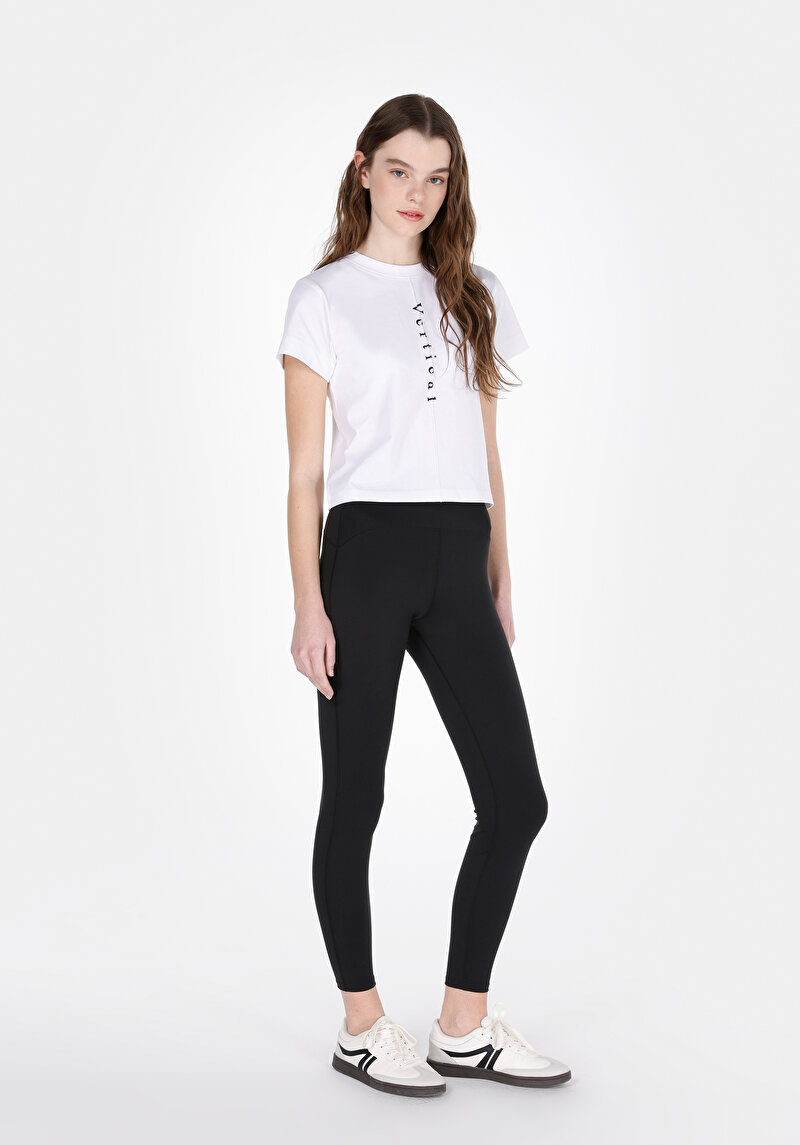 Показати інформацію про Футболка З Коротким Рукавом Жіноча Біла  Cl1073174