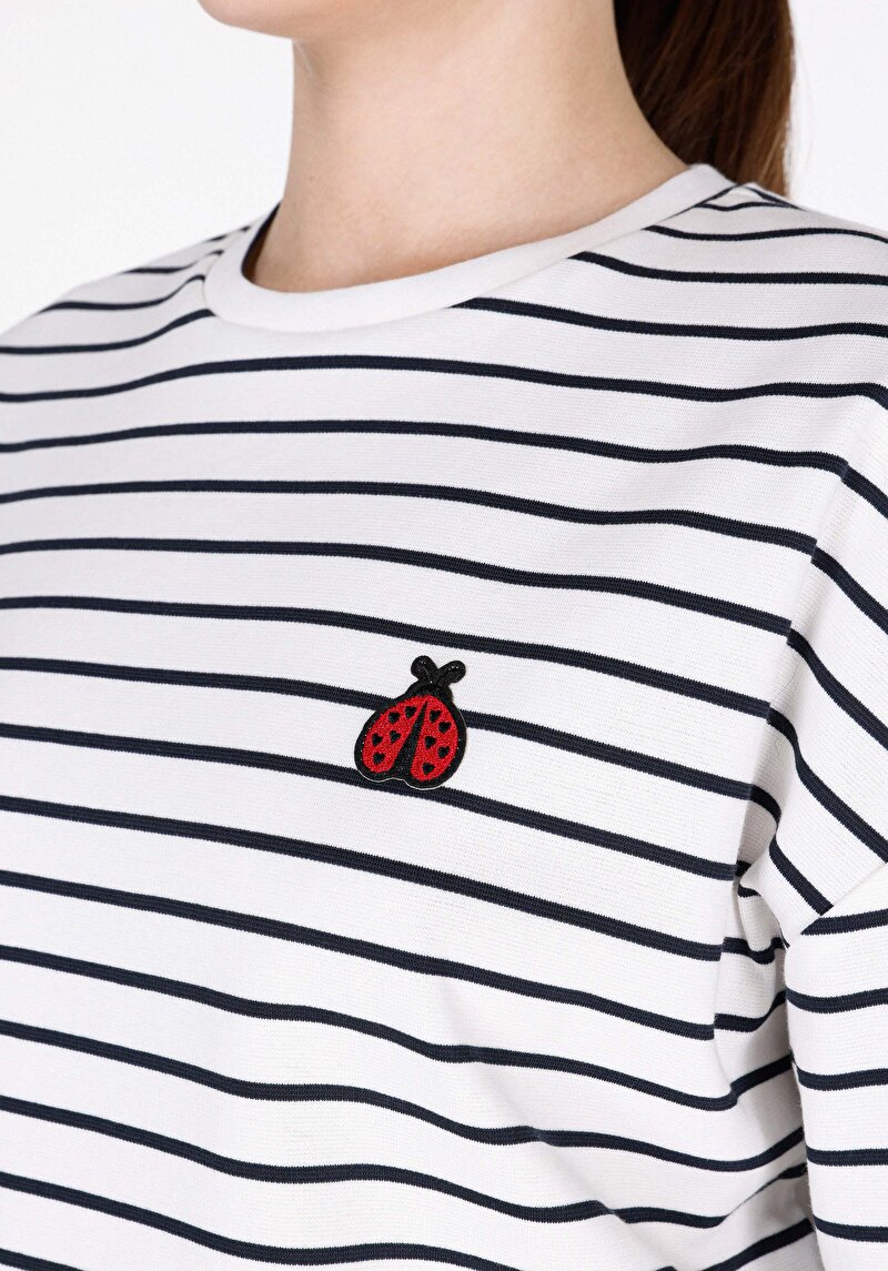 Показати інформацію про Футболка З Коротким Рукавом Жіноча Біла  Cl1073456