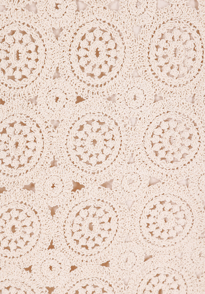 Показати інформацію про Блуза З Коротким Рукавом Жіночий Бежева  Cl1074247