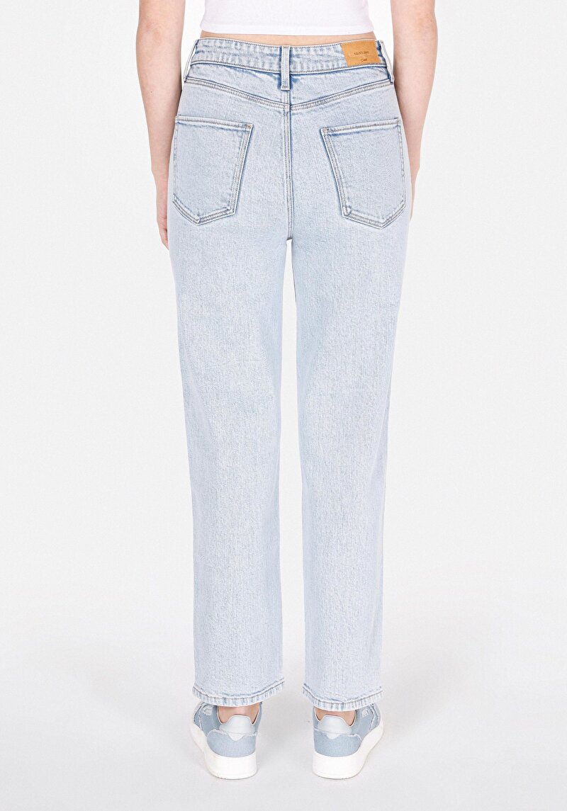 Зображення 884 Lauren Джинси Жіночі Блакитні Прямого Крою Cl1073820