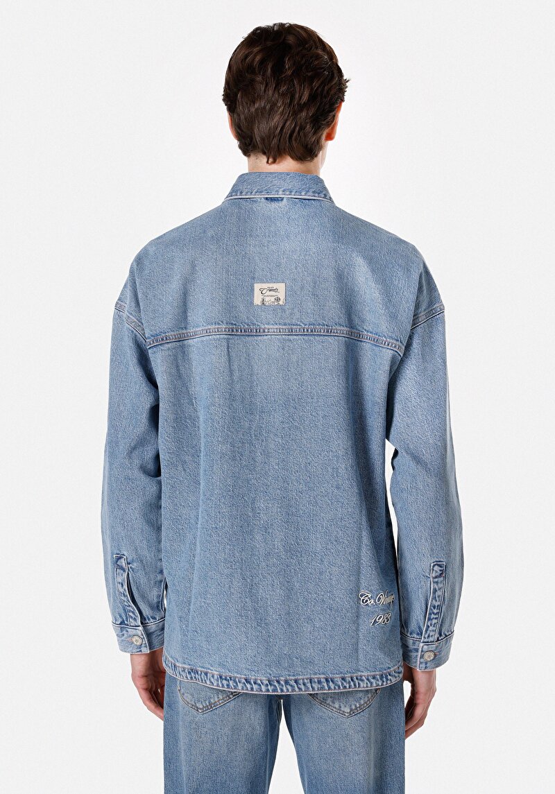 Показати інформацію про 146 Wolf Піджак Чоловічий Блакитний  Cl1073821