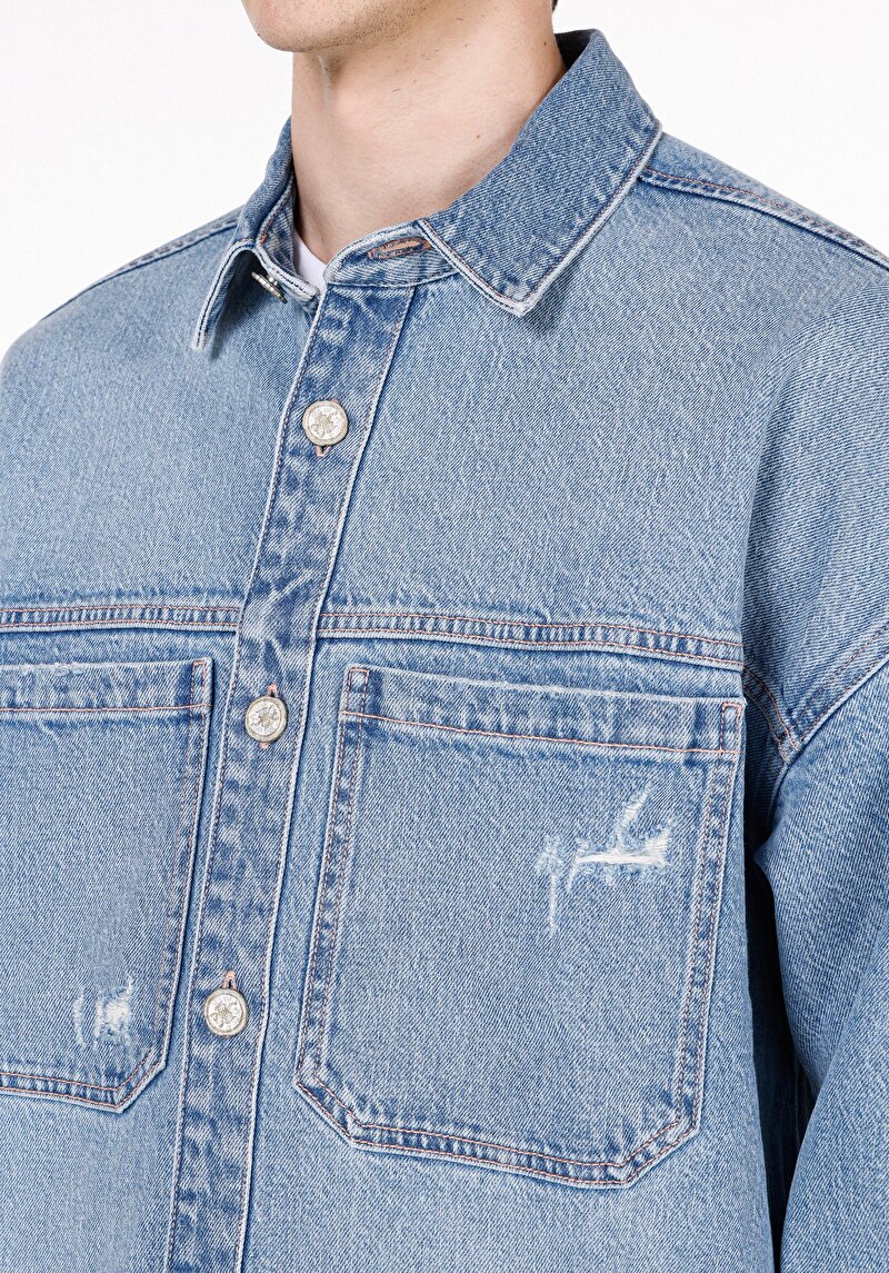 Показати інформацію про 146 Wolf Піджак Чоловічий Блакитний  Cl1073821