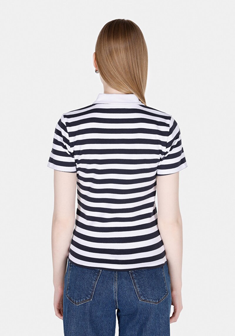 Показати інформацію про Футболка З Коротким Рукавом Жіноча Біла  Cl1073835