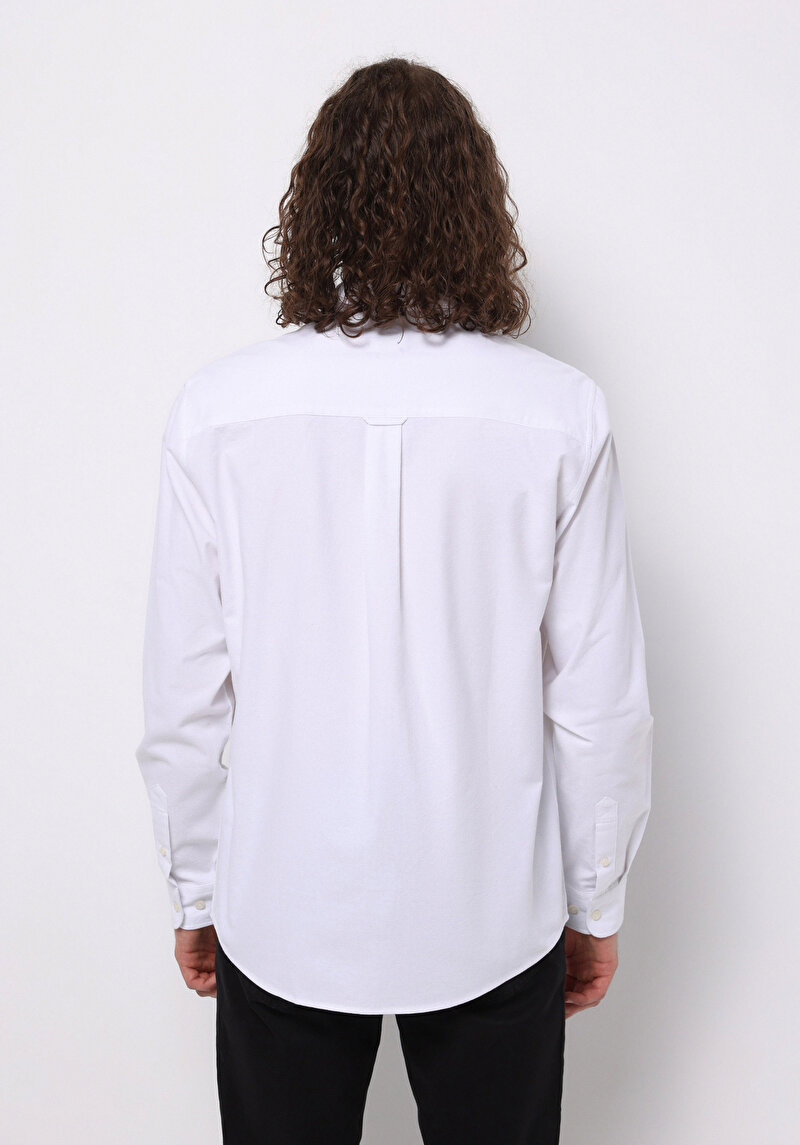 Зображення Сорочка З Довгим Рукавом Чоловіча Біла Cl1073845