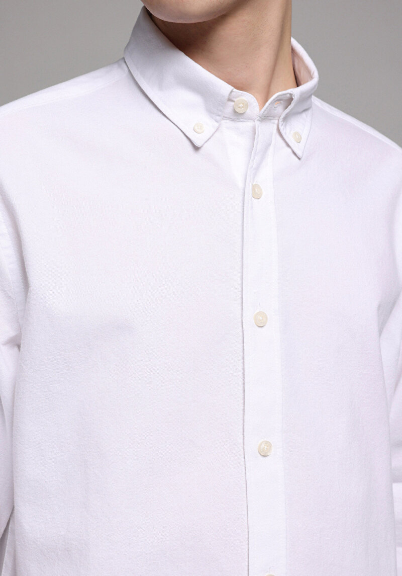 Зображення Сорочка З Довгим Рукавом Чоловіча Біла Cl1073845