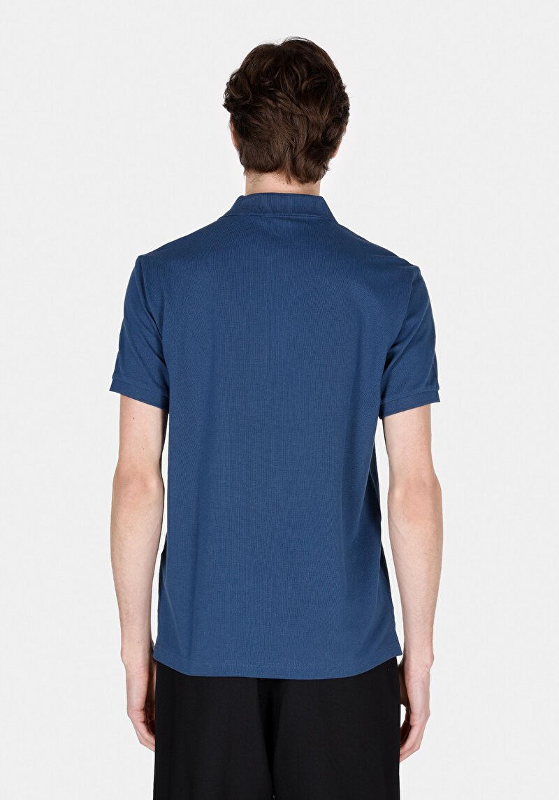 Показати інформацію про Поло З Коротким Рукавом Чоловіче Блакитне  Cl1073960