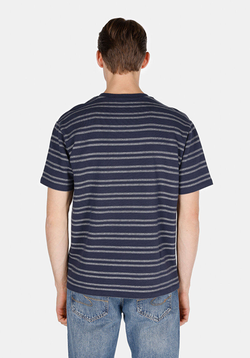 Показати інформацію про Футболка З Коротким Рукавом Чоловіча Синя  Cl1073624