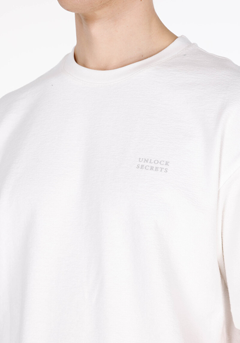 Показати інформацію про Футболка З Коротким Рукавом Чоловіча Біла  Cl1074154