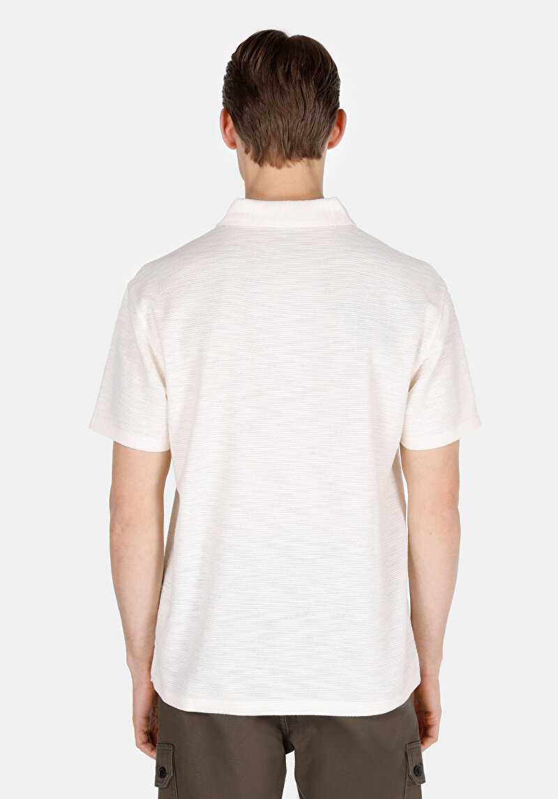 Показати інформацію про Поло З Коротким Рукавом Чоловіче Бежеве  Cl1074042