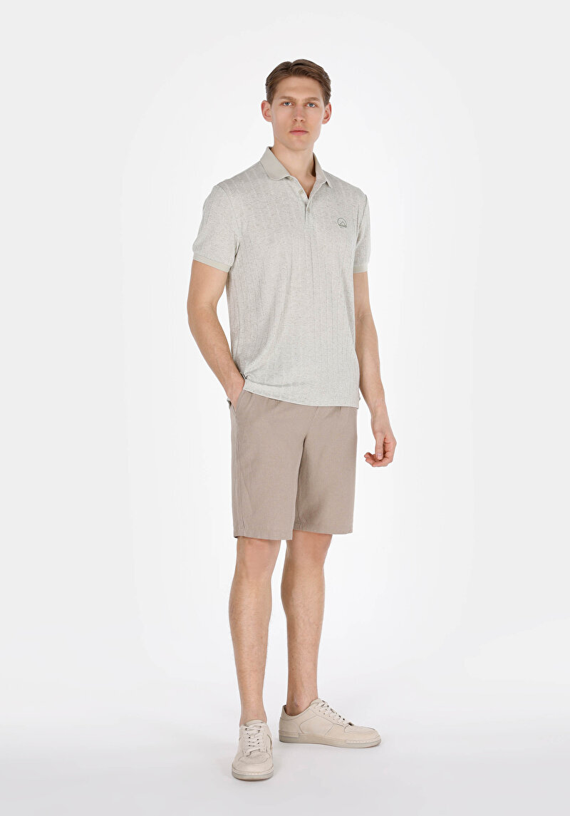 Показати інформацію про Поло З Коротким Рукавом Чоловіче Зелене  Cl1074812