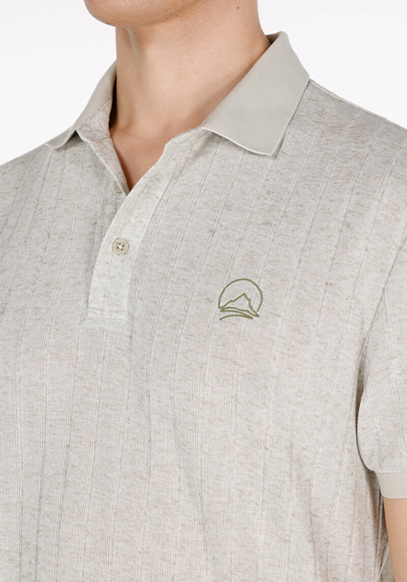 Показати інформацію про Поло З Коротким Рукавом Чоловіче Зелене  Cl1074812