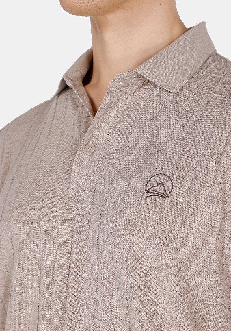 Показати інформацію про Поло З Коротким Рукавом Чоловіче Сіре  Cl1074812