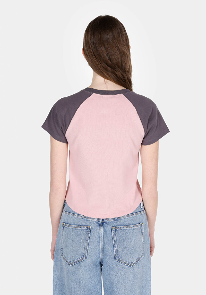 Показати інформацію про Футболка З Коротким Рукавом Жіноча Рожева  Cl1073324