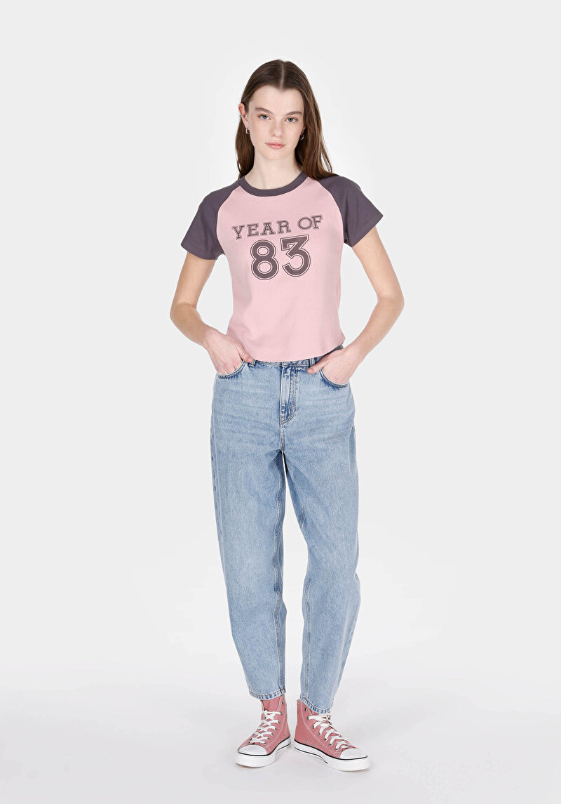 Показати інформацію про Футболка З Коротким Рукавом Жіноча Рожева  Cl1073324