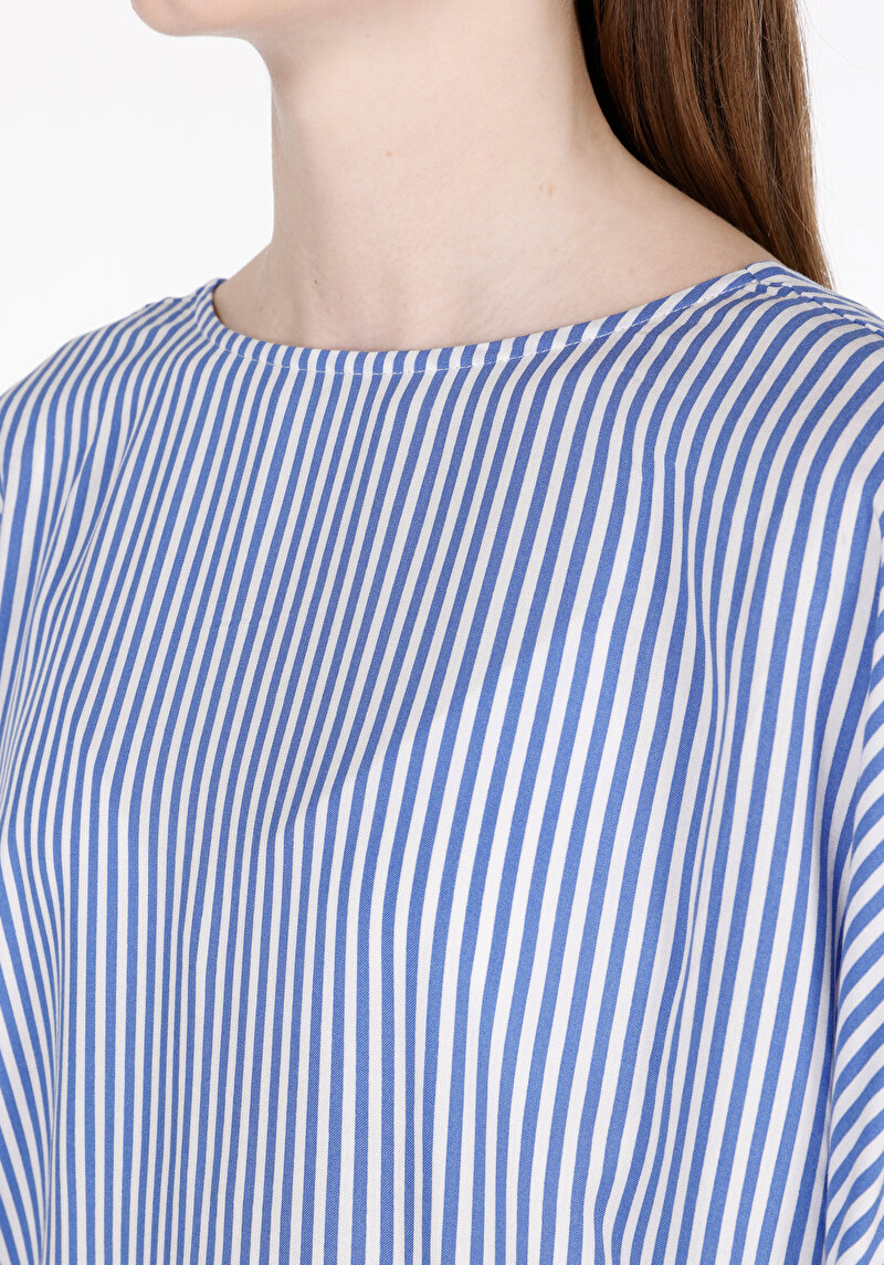 Зображення Сорочка З Коротким Рукавом Жіноча Блакитна Cl1073330