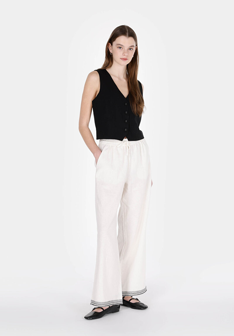 Зображення Брюки Жіночі Білі Cl1074263