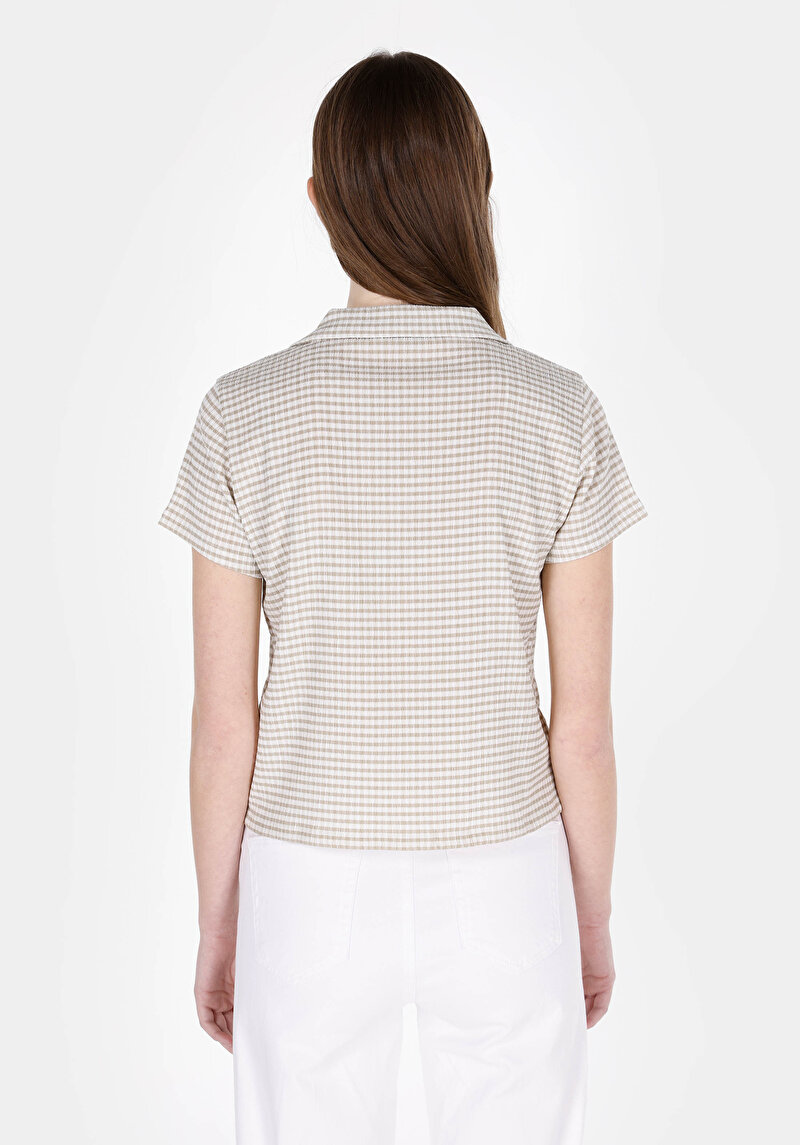 Зображення Сорочка З Коротким Рукавом Жіноча Зелена Cl1074376