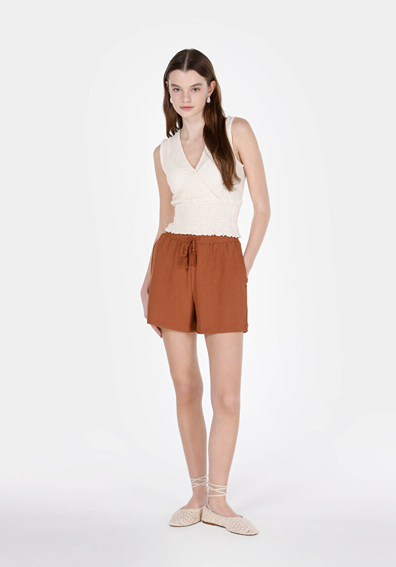 Показати інформацію про Блуза Жіноча Бежева  Cl1074546