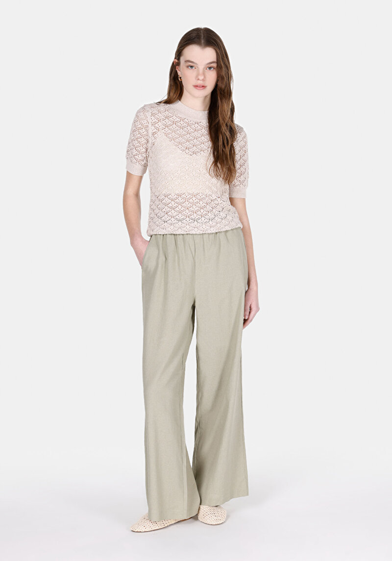 Зображення Брюки Жіночі Зелені Cl1074805