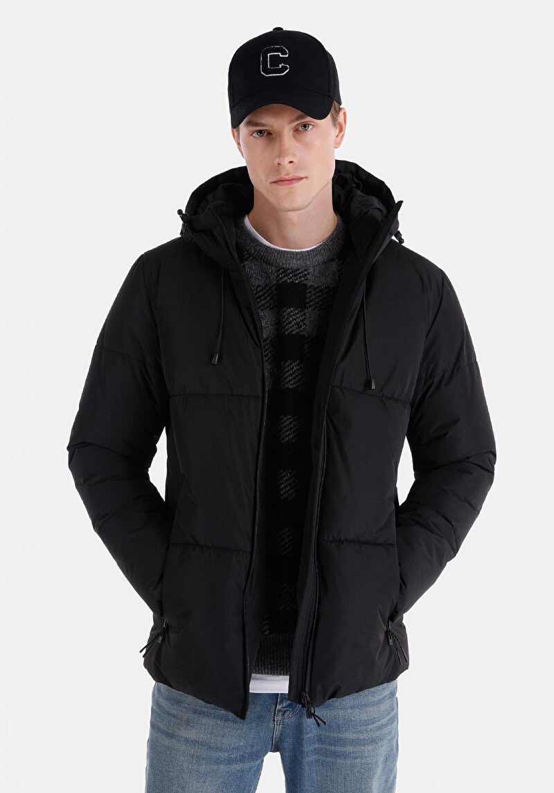 Зображення Куртка Чоловіча Чорна Cl1055676