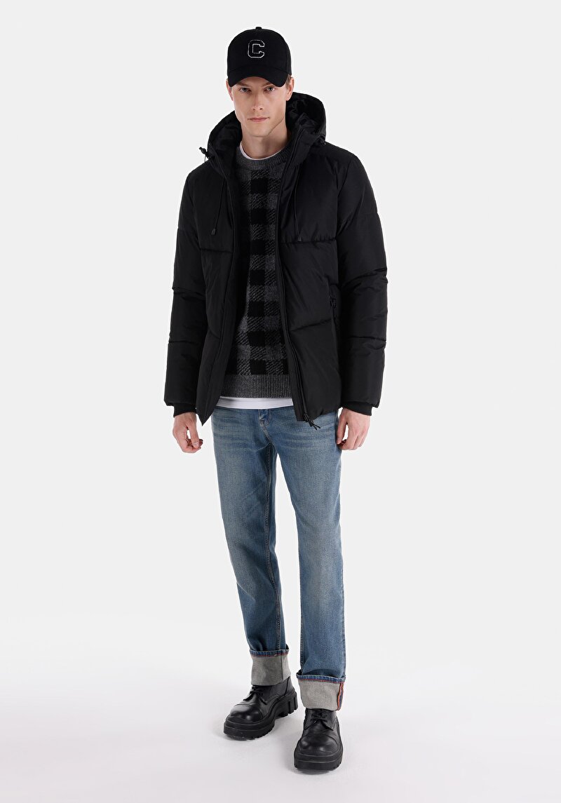 Показати інформацію про Куртка Чоловіча Чорна  Cl1055676