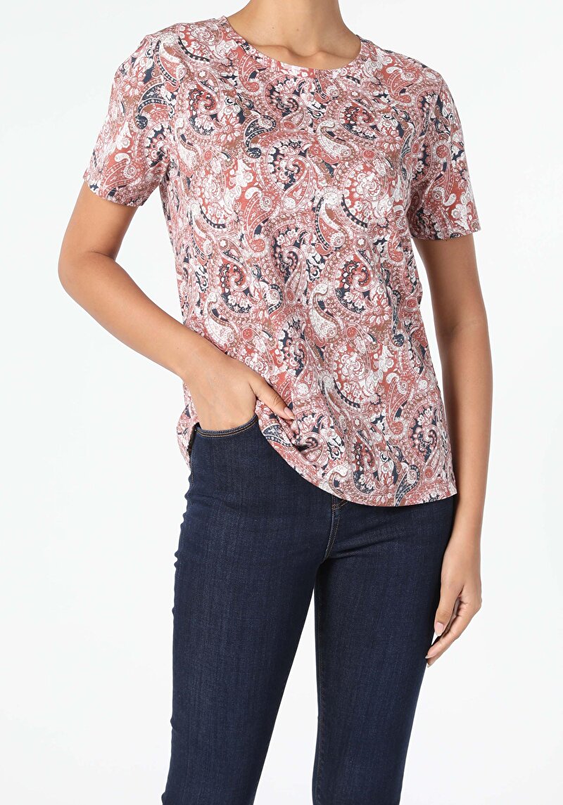 Зображення Футболка З Коротким Рукавом Жіноча Мультіколор  Cl1055769