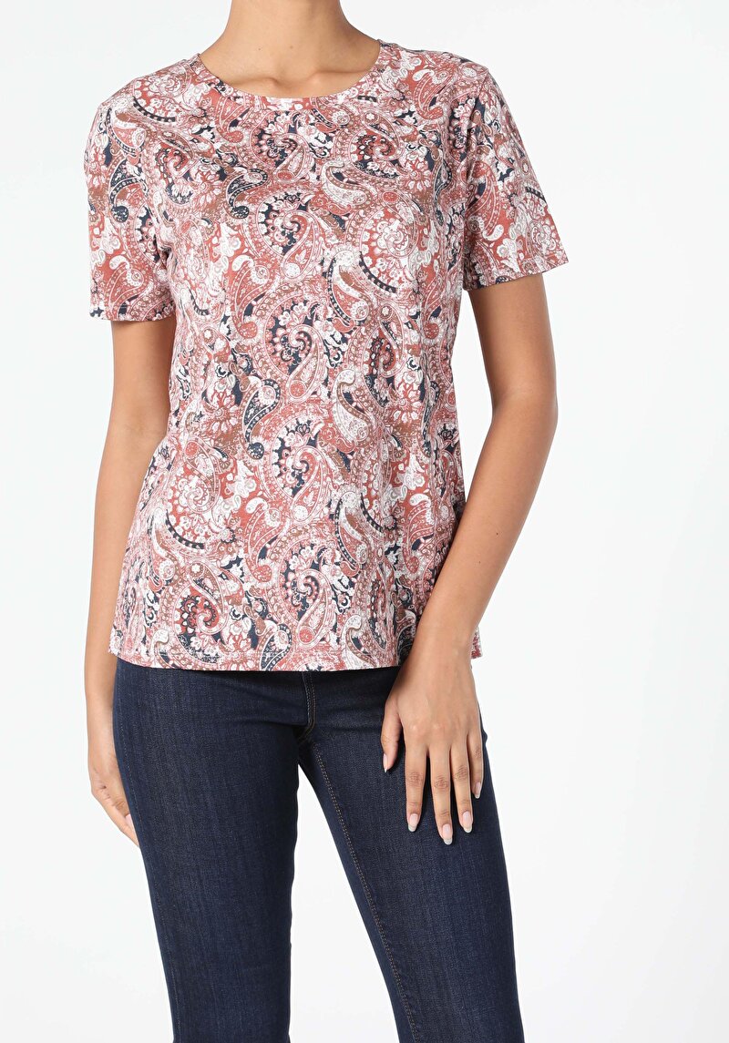 Показати інформацію про Футболка З Коротким Рукавом Жіноча Мультіколор  Cl1055769