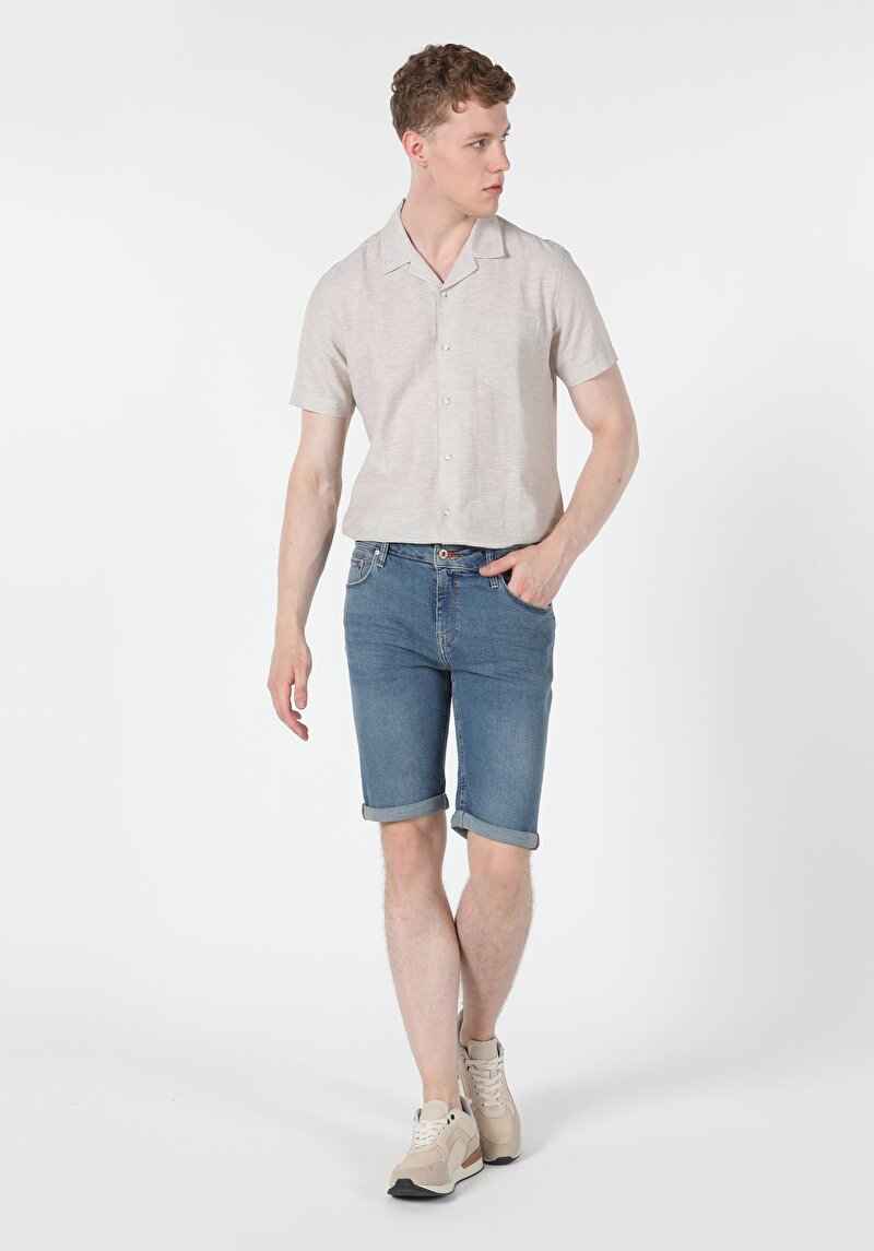 Зображення Шорти Чоловічі Блакитні  Cl1059338