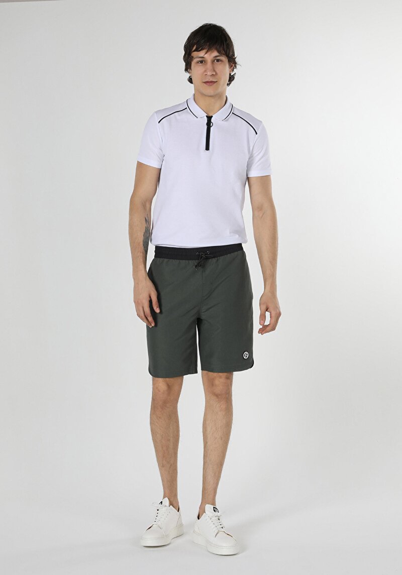 Зображення Шорти Пляжні Чоловічі Зелені  Cl1059363