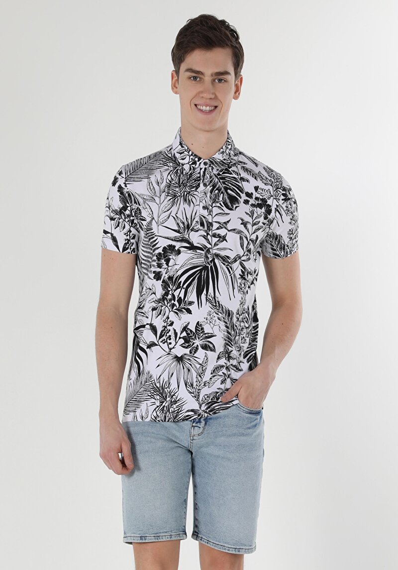 Показати інформацію про Поло З Коротким Рукавом Чоловіче Біле  Cl1059423