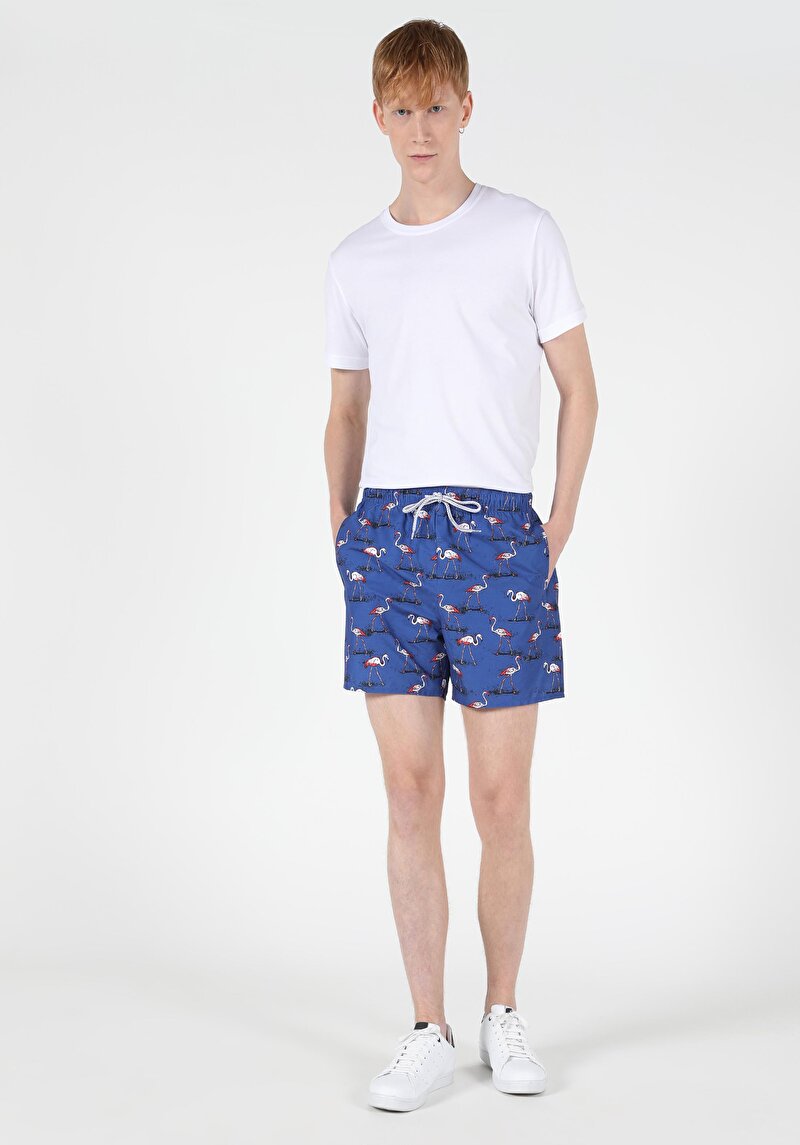 Зображення Шорти Пляжні Чоловічі Блакитні  Cl1051029