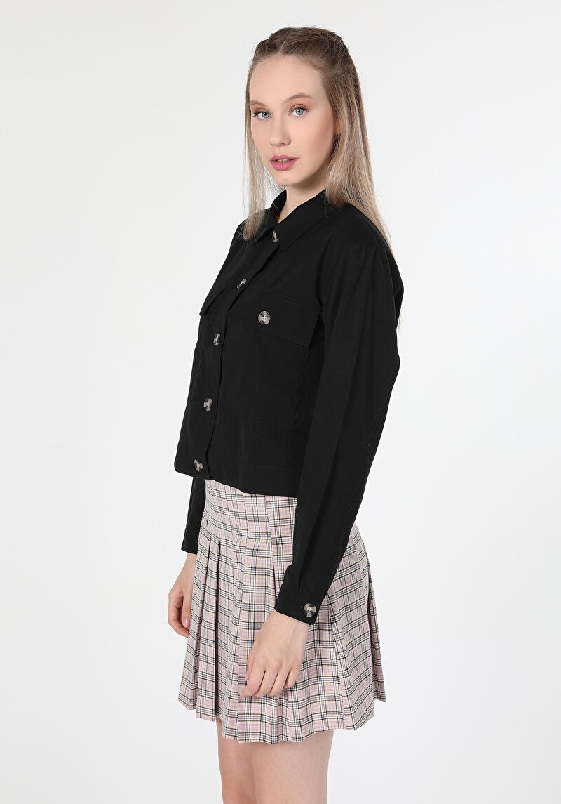 Зображення Сорочка З Довгим Рукавом Жіноча Чорна Cl1059738