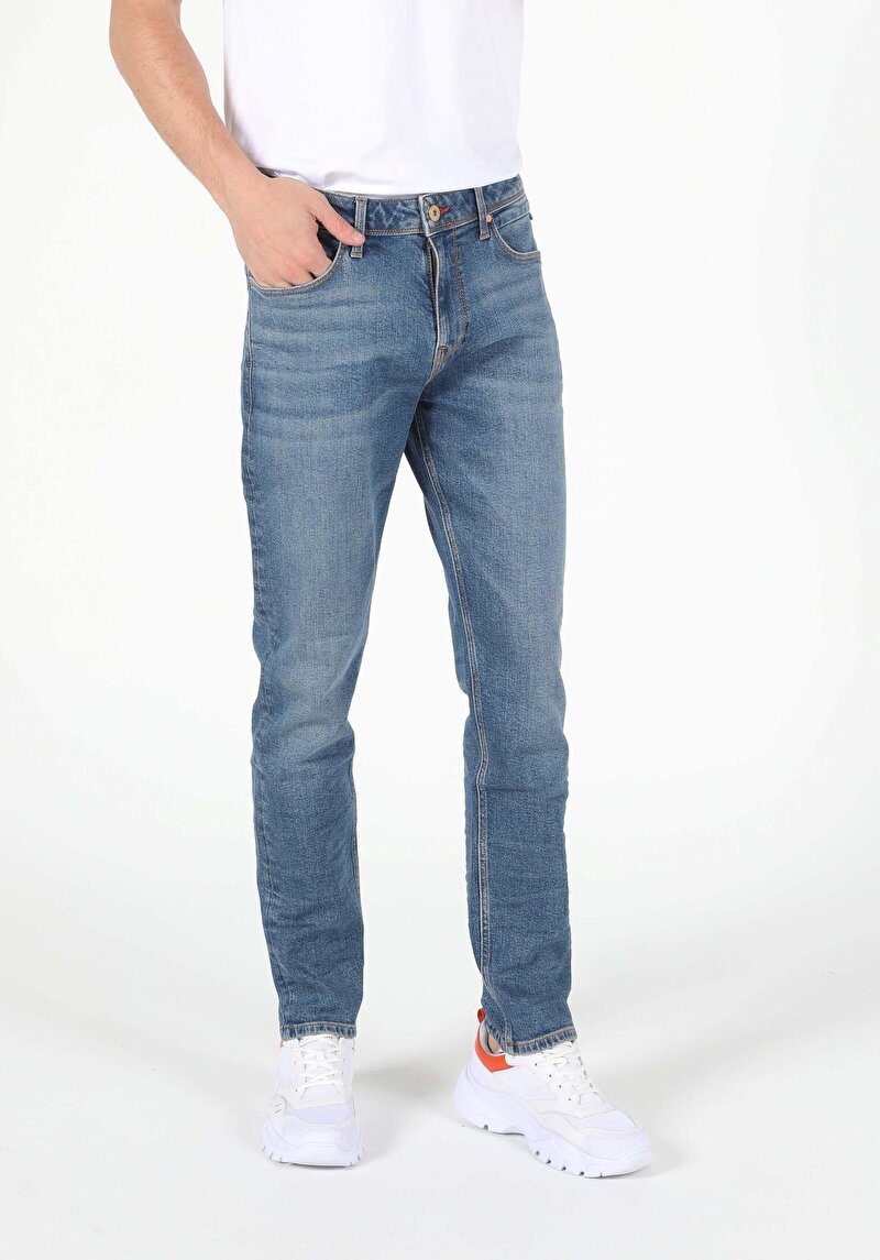 Показати інформацію про 067 Jack Джинси Чоловічі Блакитні Класичного Крою Cl1051769