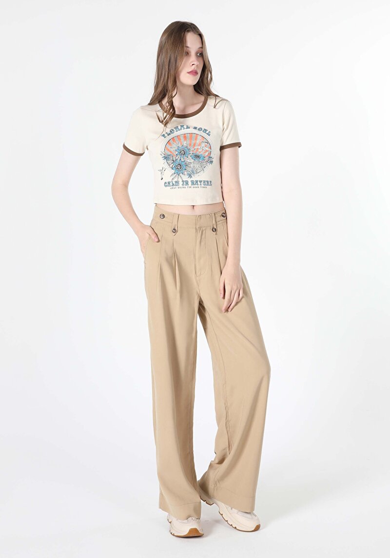 Зображення Брюки Жіночі Бежеві Cl1059748